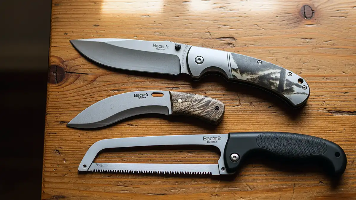 6 Accesorios de Caza Indispensables que Debes Llevar Contigo: Navajas de bolsillo