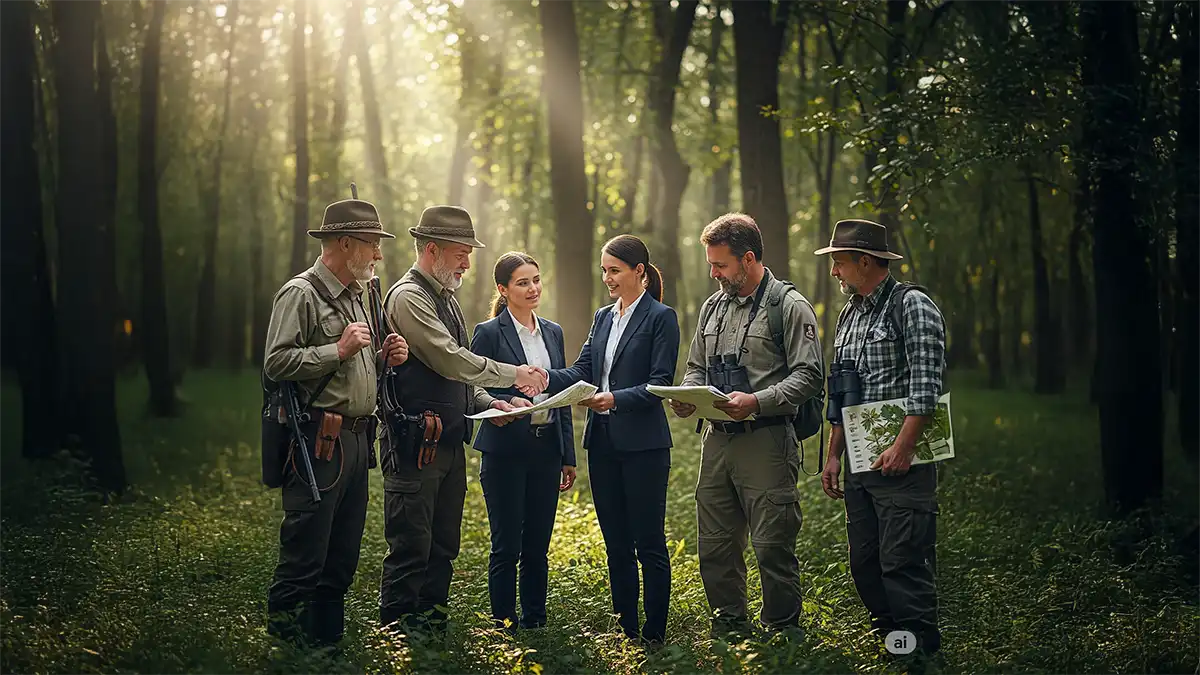 Uniendo a la comunidad cazadora